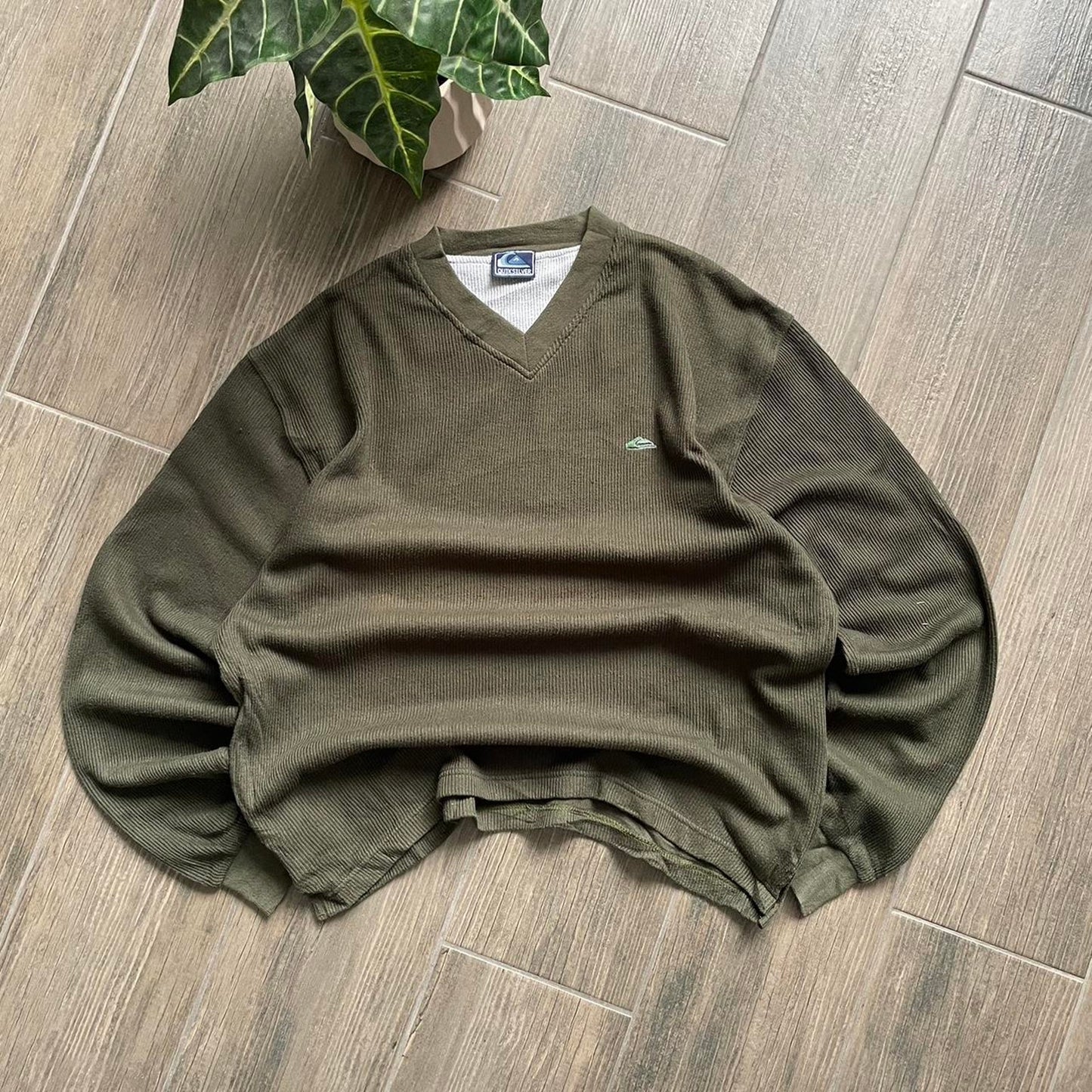 Quiksilver surfwear y2k winter baggy vintage L jumper