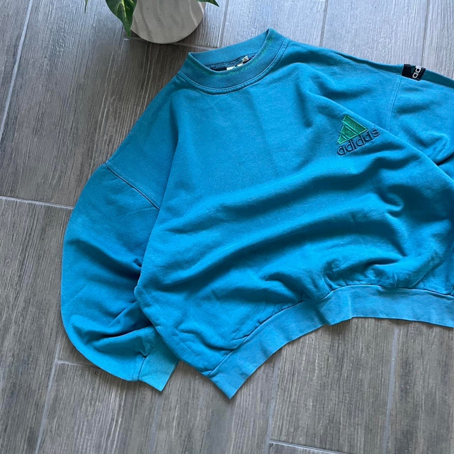 Adidas equipment y2k baggy sweatshirt
