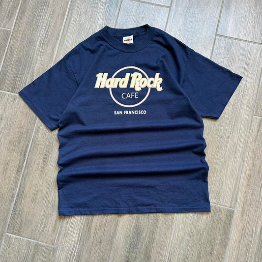 Hard Rock Cafe San Francisco navy blue t-shirt
