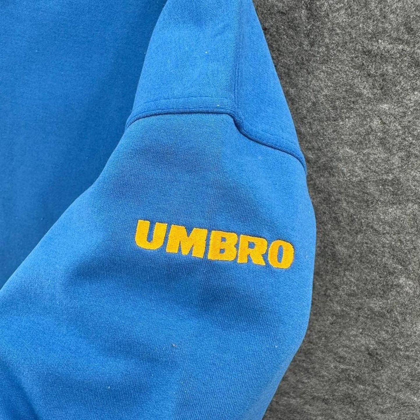 90s umbro blue crewneck sweatshirt