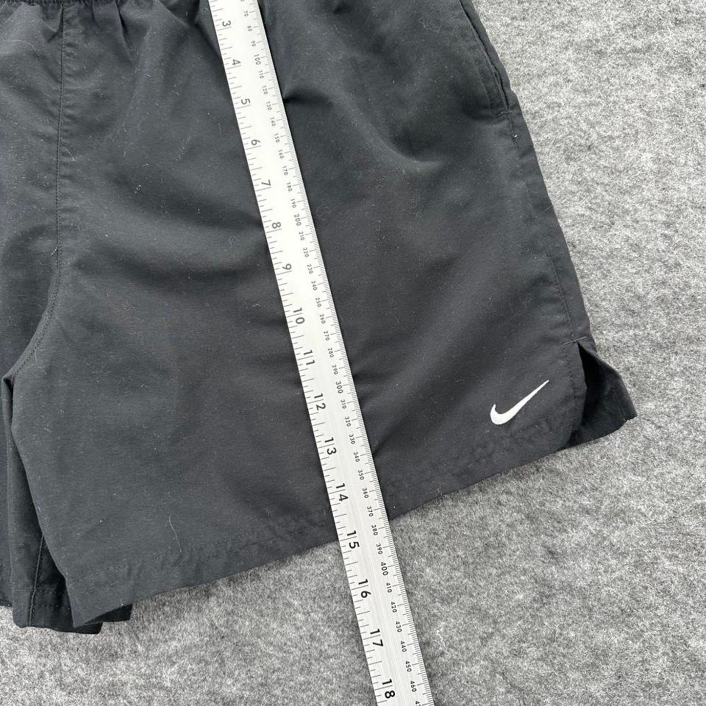 Nike black running shorts with