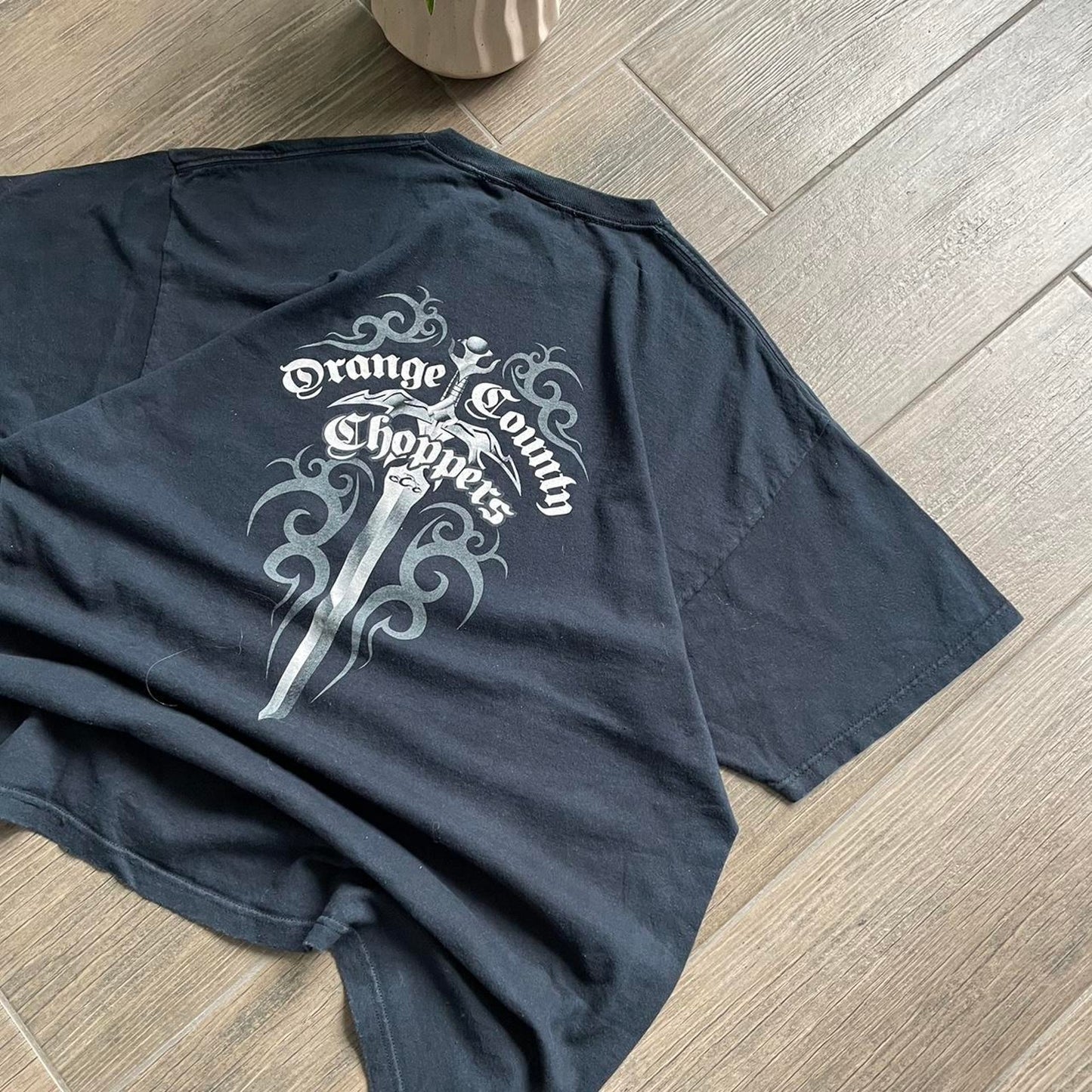 Choppers vintage y2k baggy black XXL tee