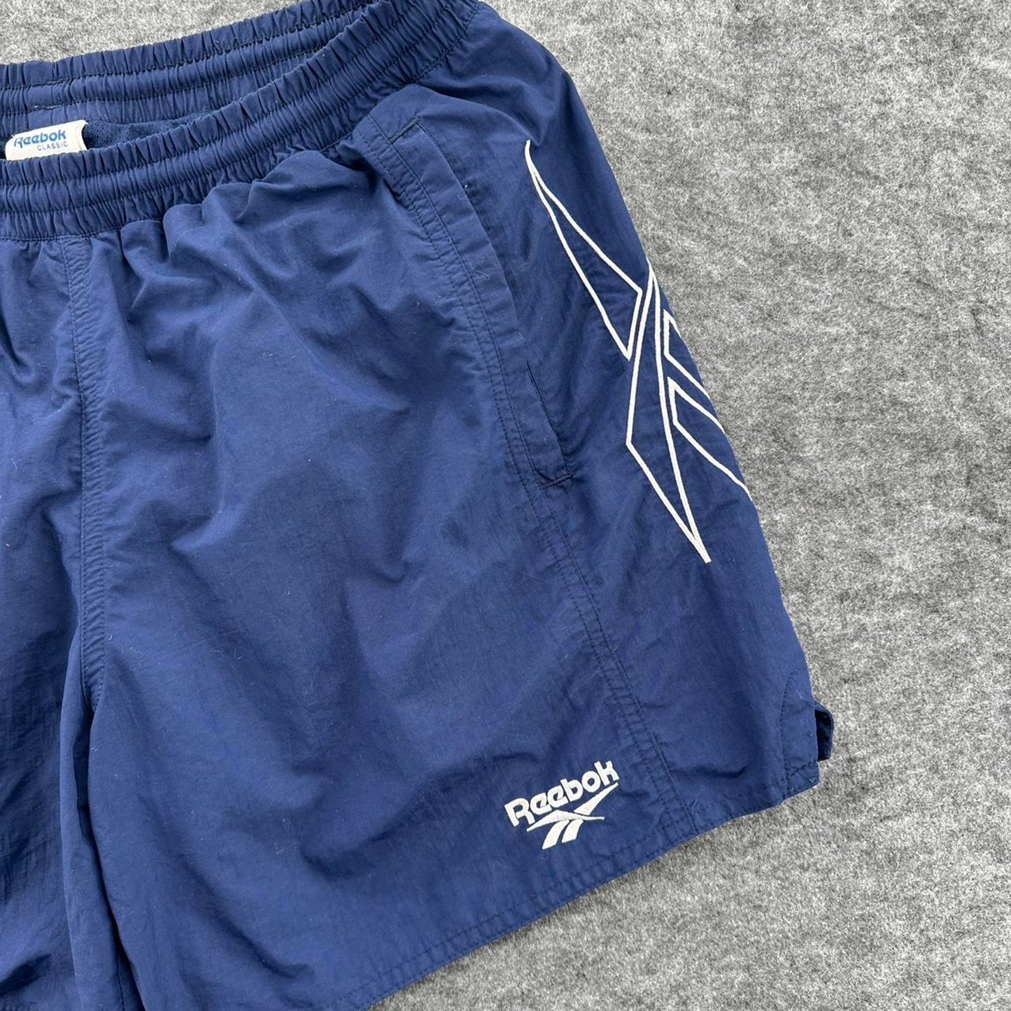 Reebok navy blue shorts with
