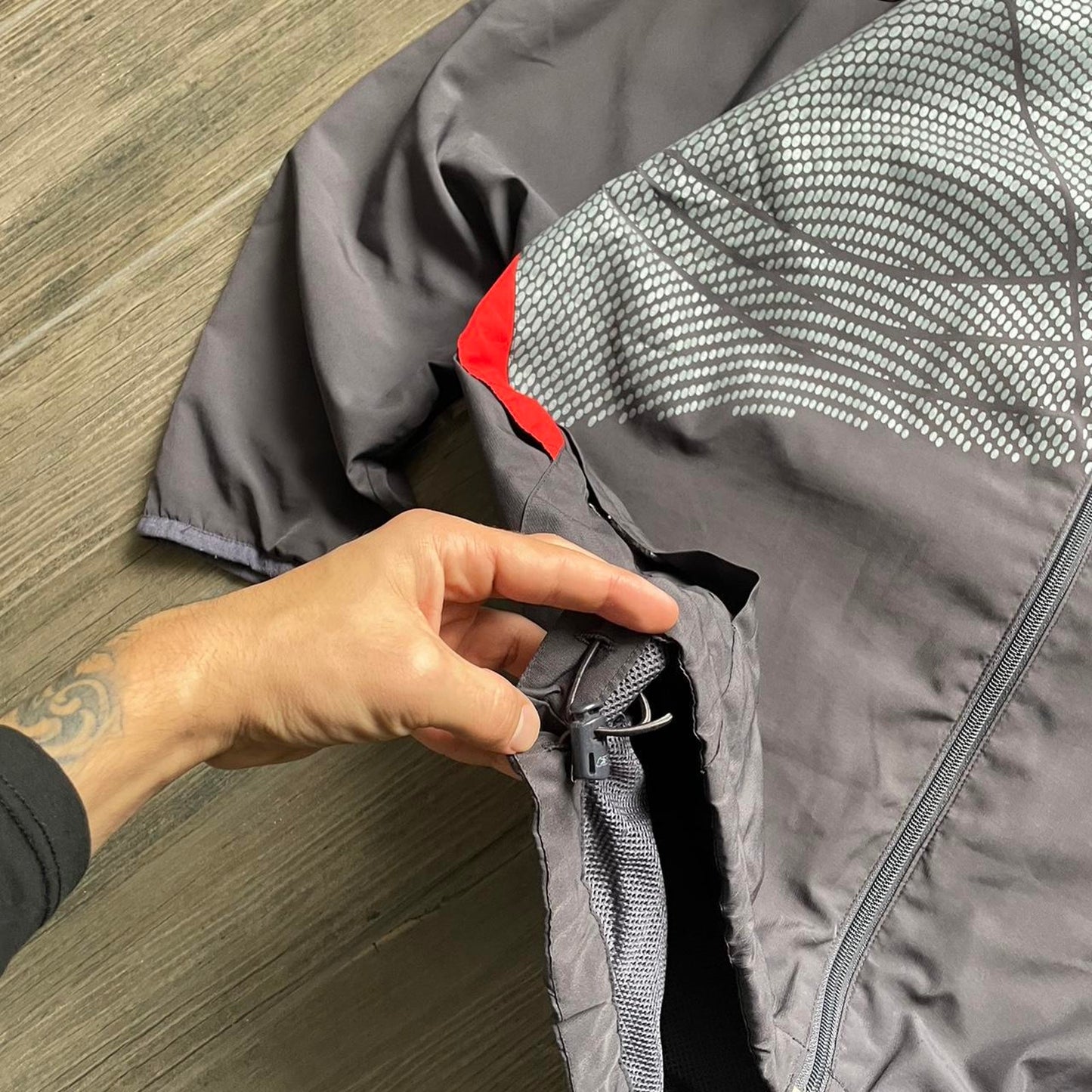 Reebok zip nylon vintage baggy y2k L jacket