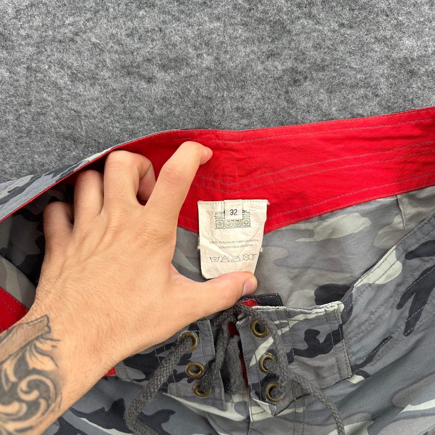 Rip curl grey camo board
