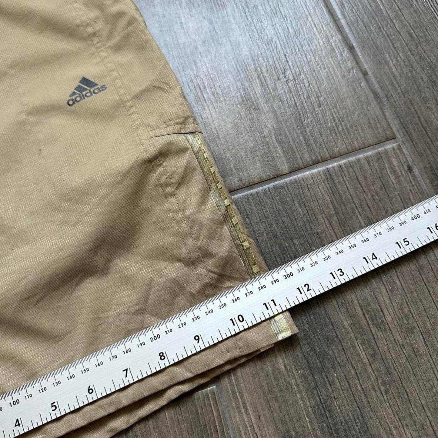Adidas tan shorts
