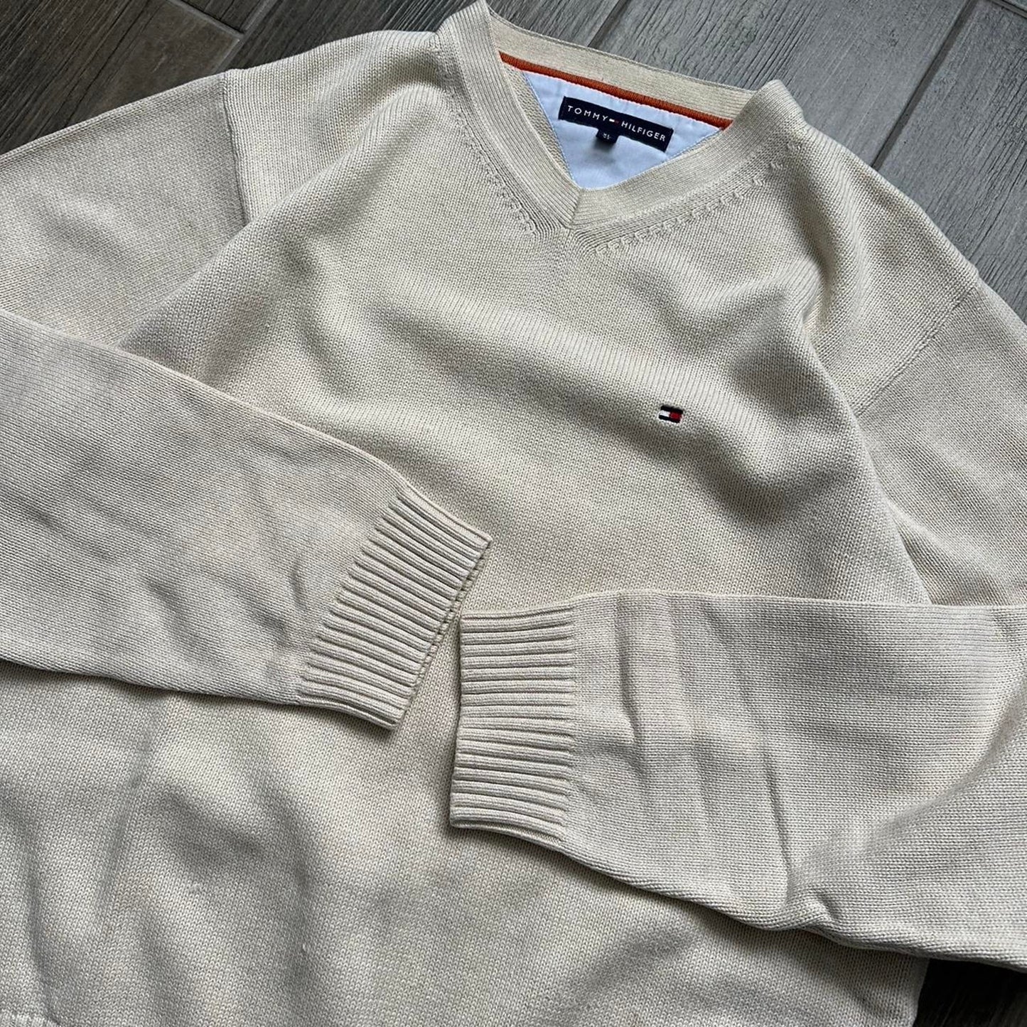 Tommy Hilfiger baggy streetwear vintage sweater