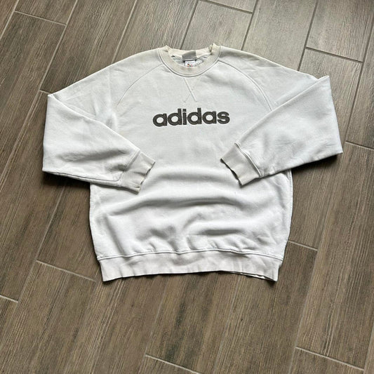 Adidas grey crewneck sweatshirt