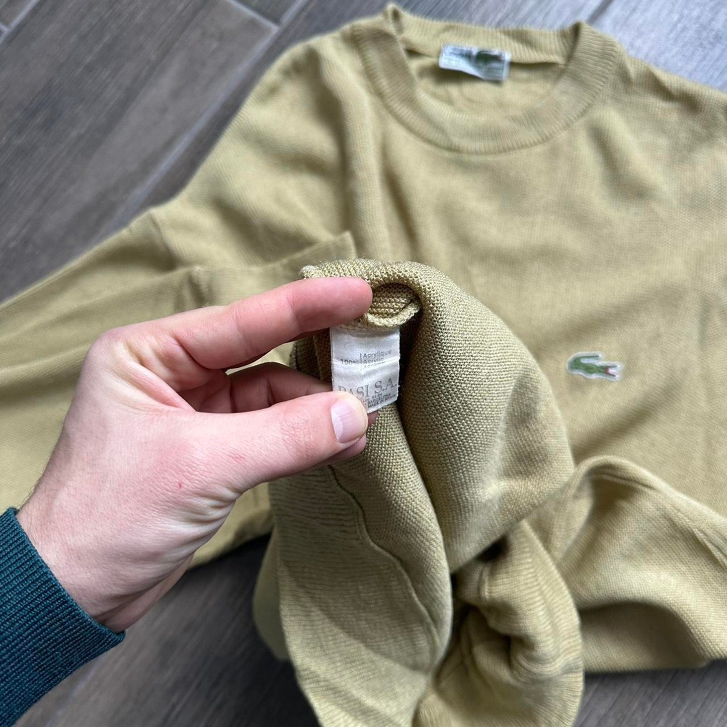 Lacoste vintage spain sweater