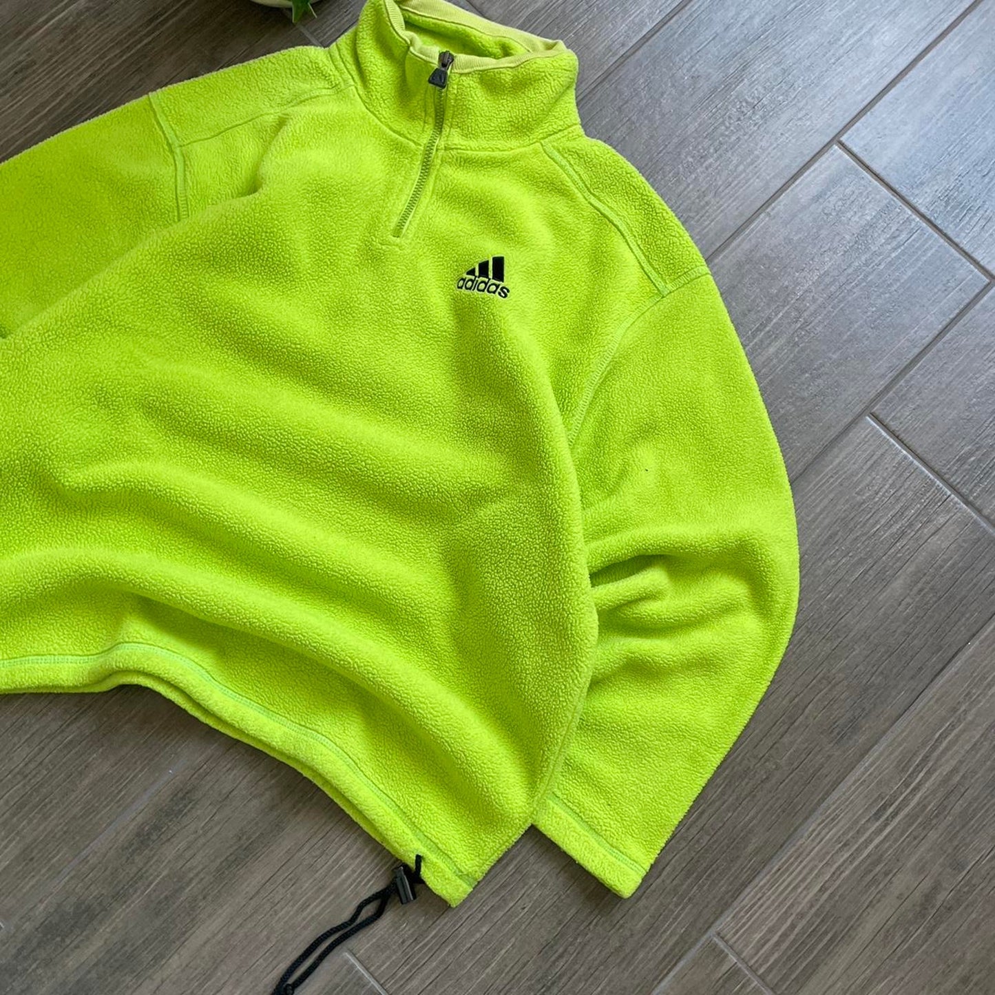 Adidas y2k baggy fleece jumper