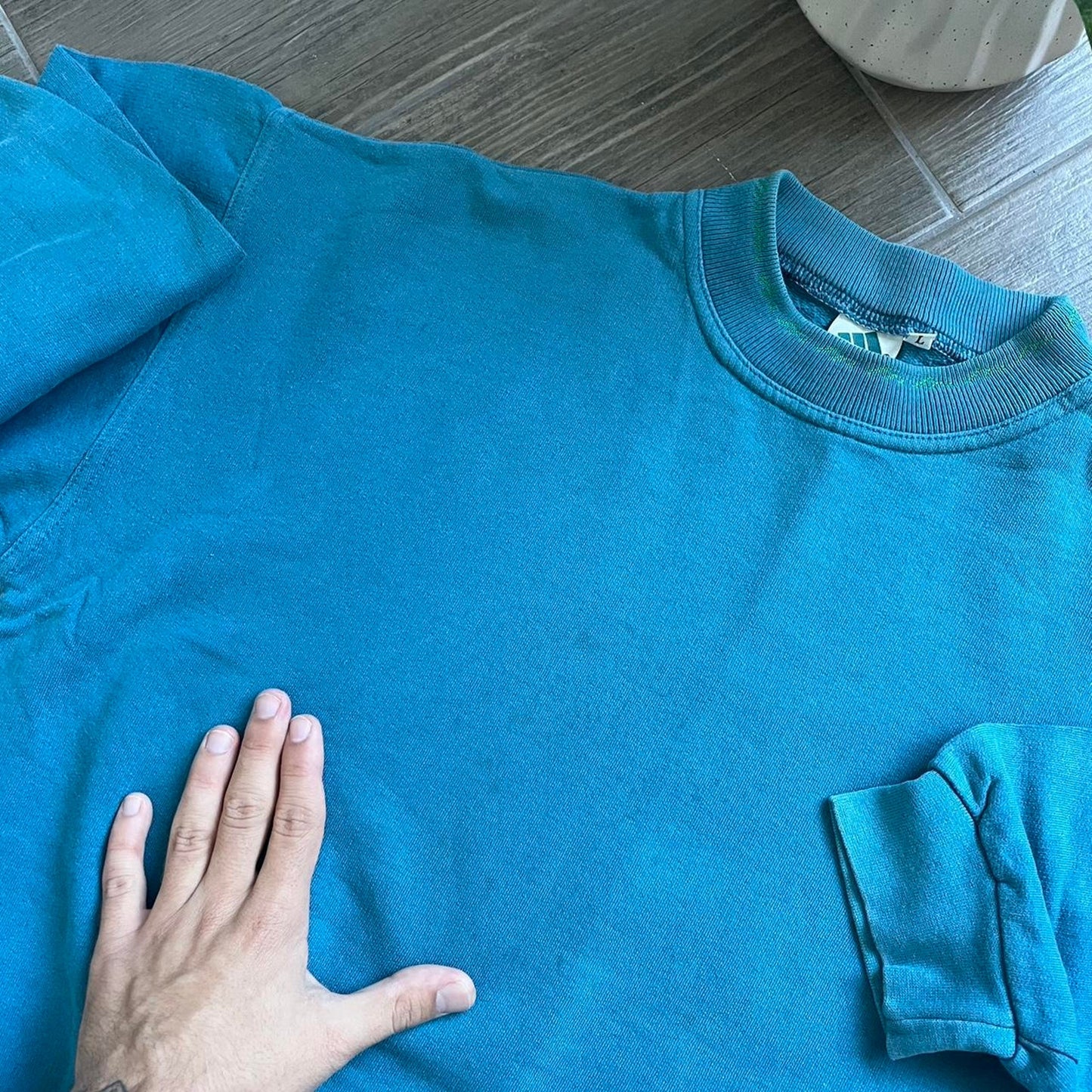 Adidas equipment y2k baggy sweatshirt