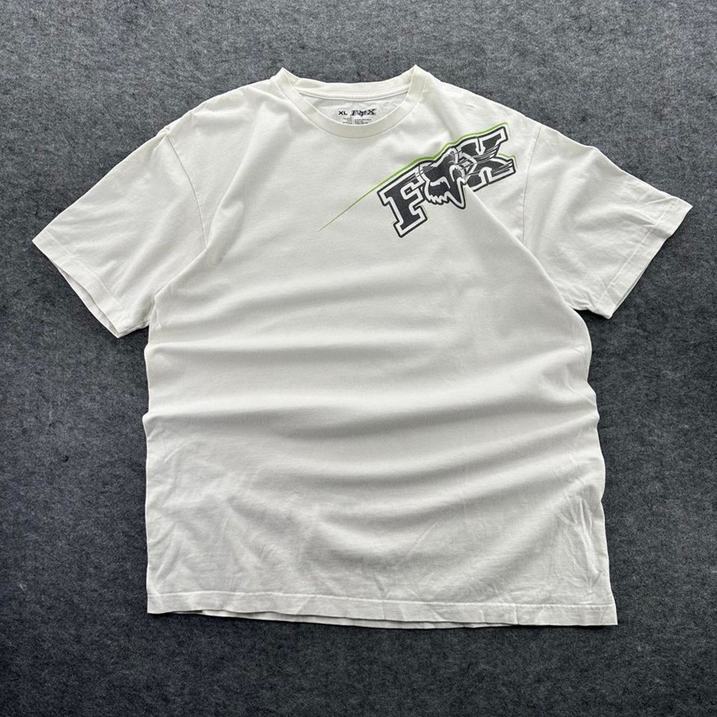 Fox racing white t shirt