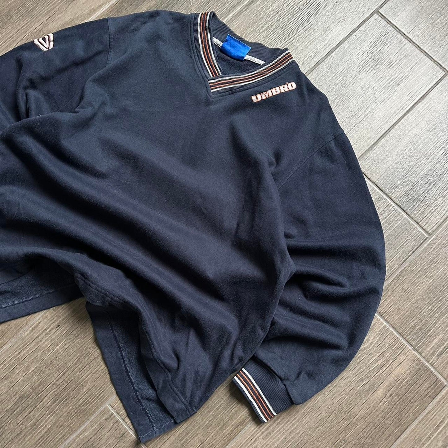 Umbro grey oversized y2k sport L-XL sweatshirt