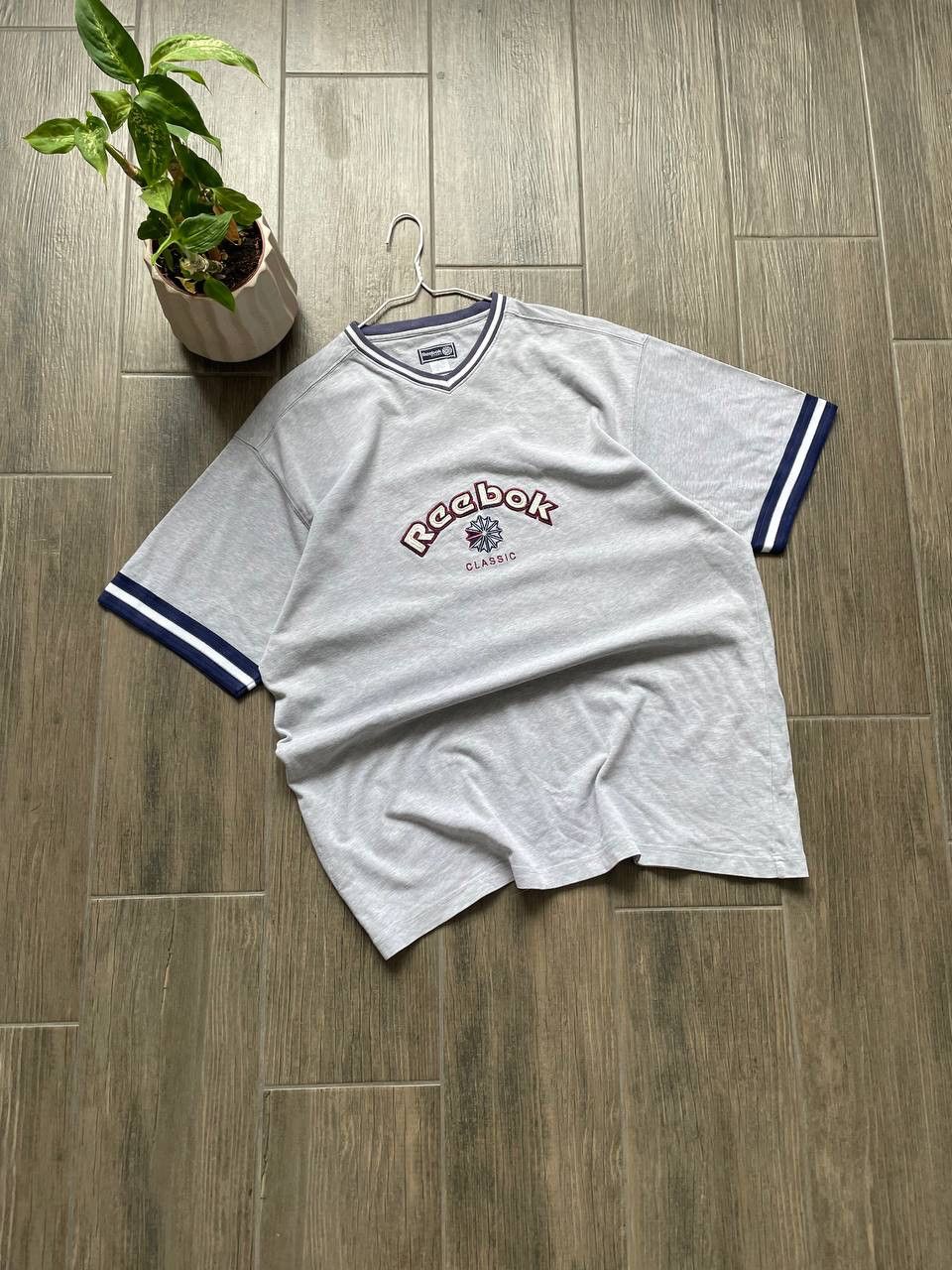 Reebok vintage baggy big logo t-shirt