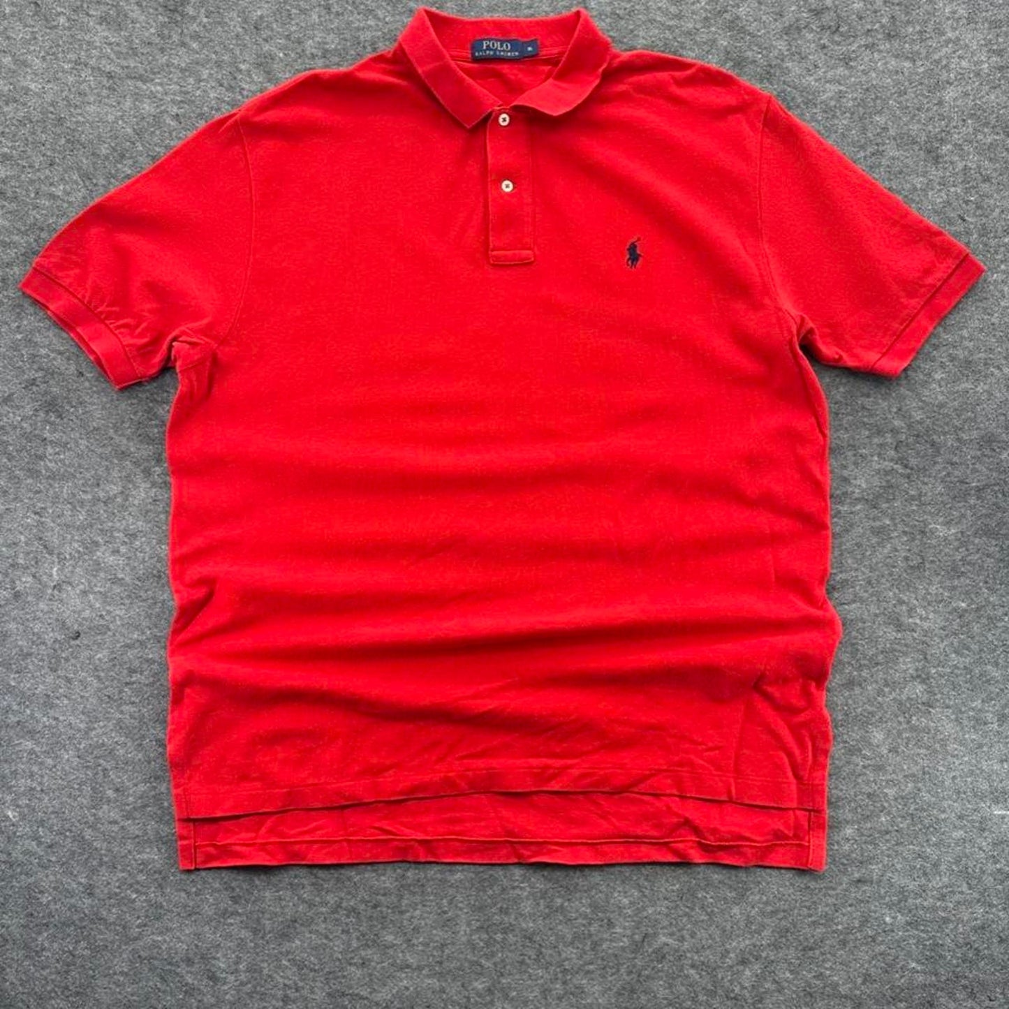 Ralph lauren red polo shirt