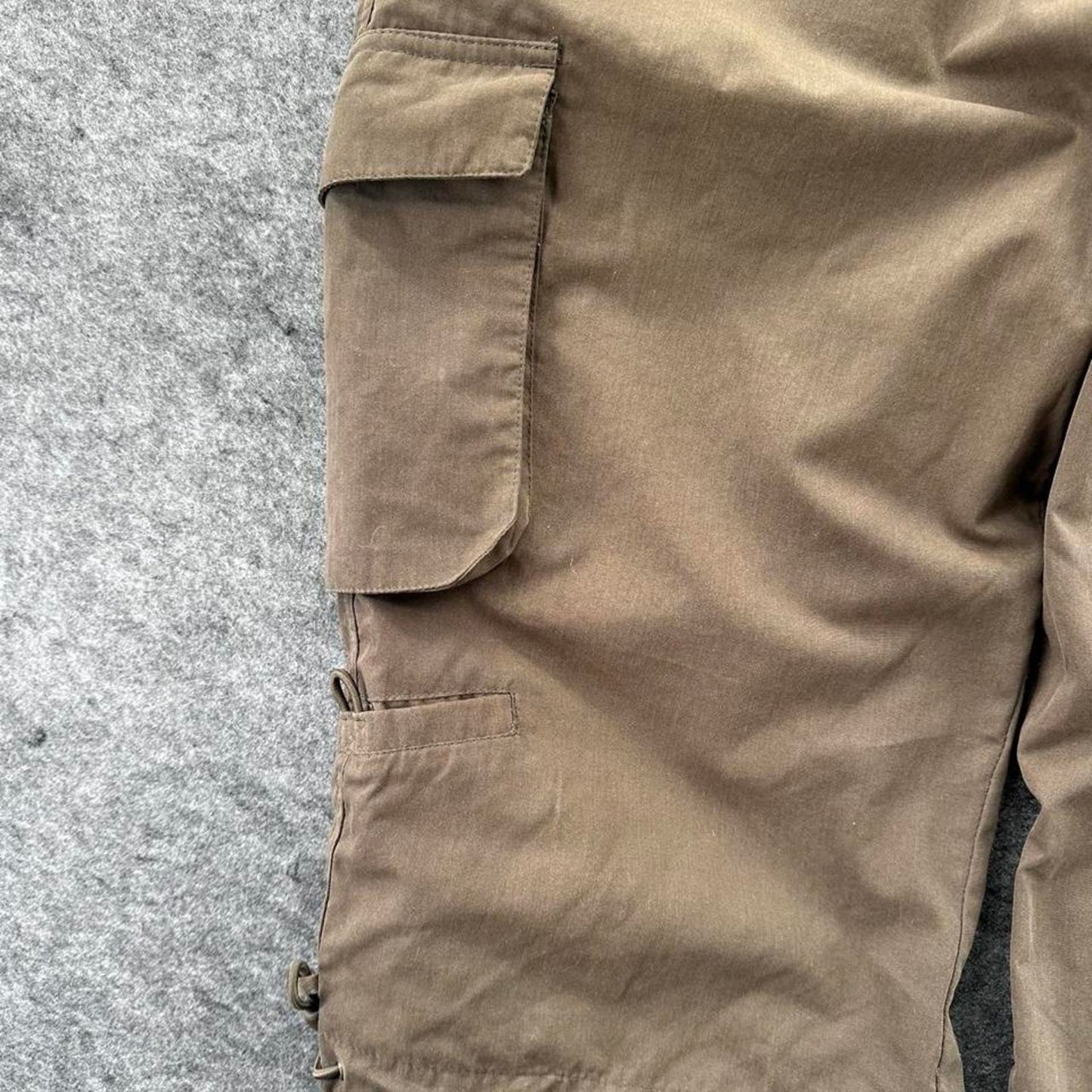 Nike brown cargo shorts with
