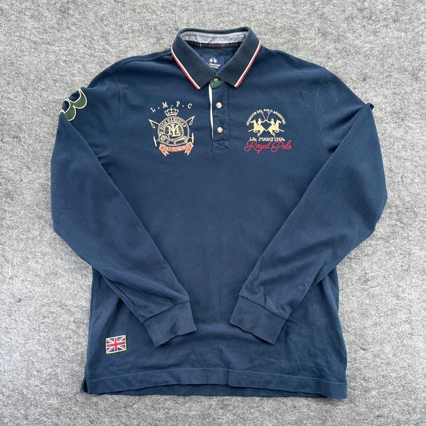 La martina navy blue long