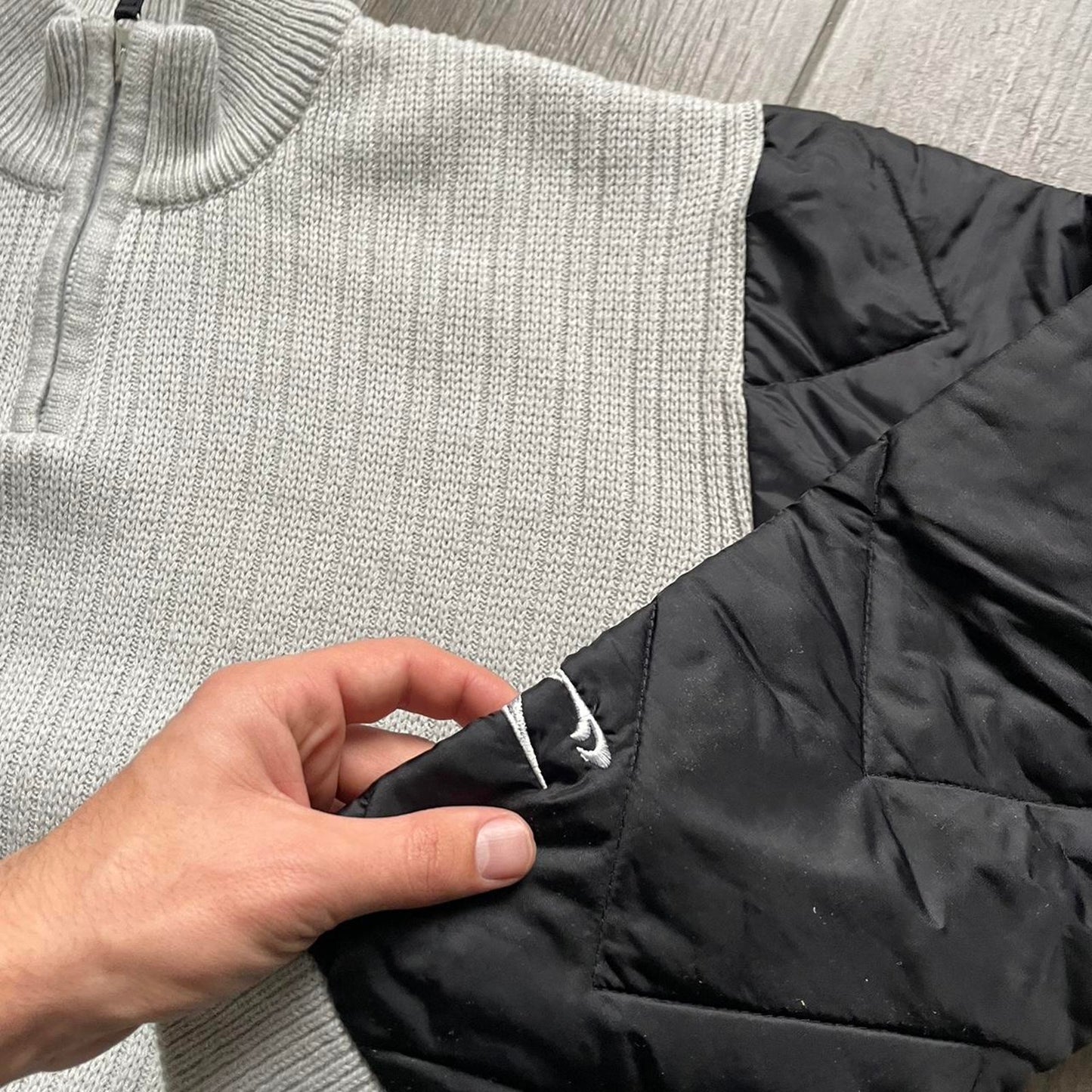 Oneill knitted y2k baggy surf jumper M