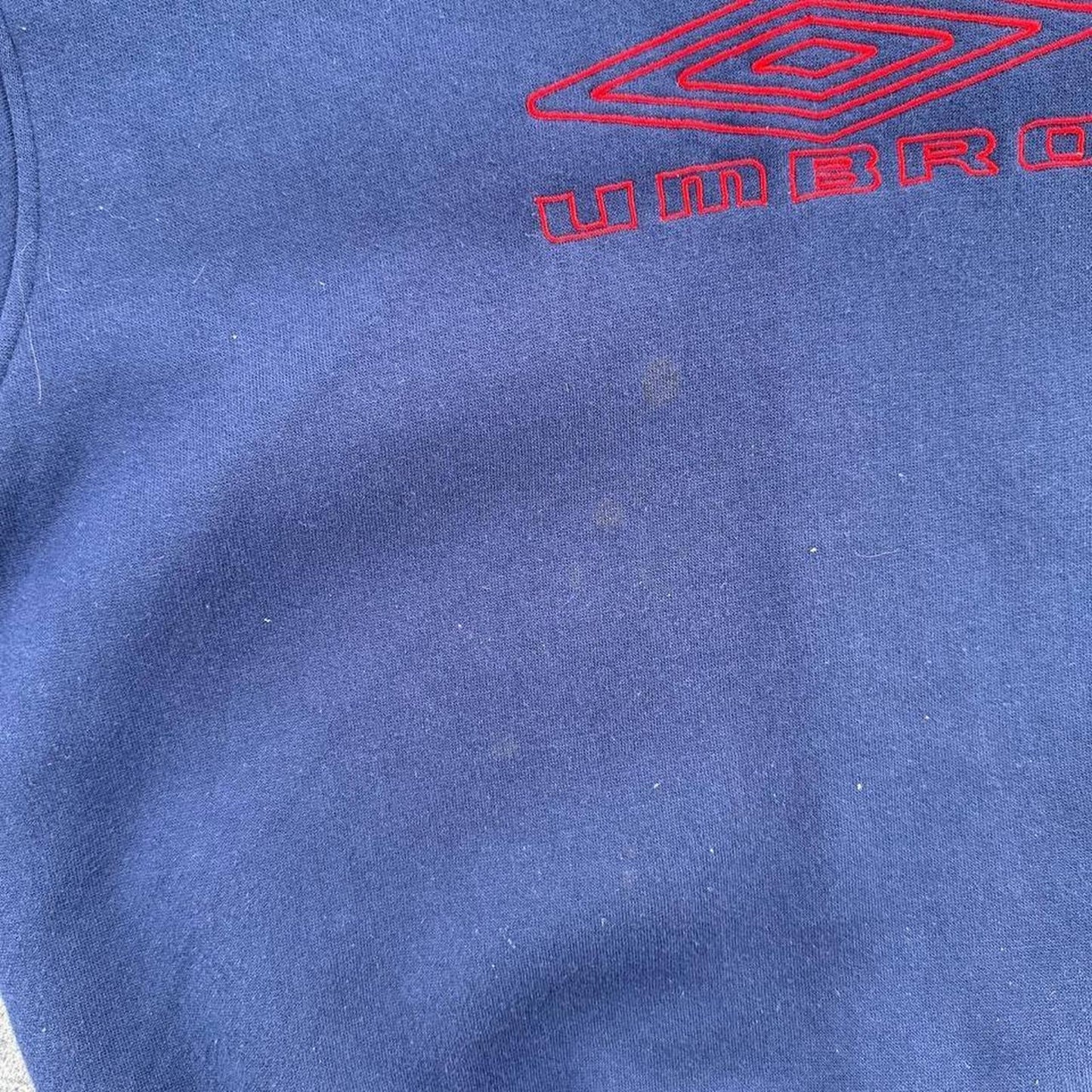 Y2k umbro navy blue crewneck