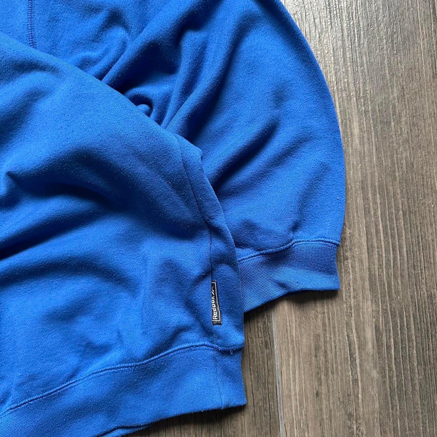 Reebok blue oversized y2k sport L sweatshirt