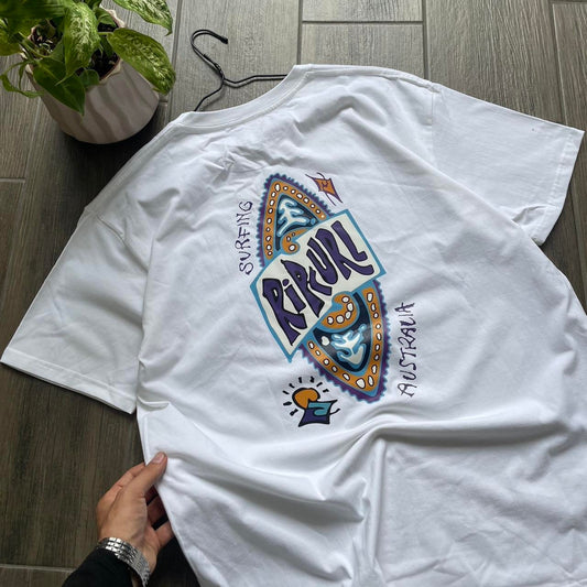 Rip curl white y2k baggy
