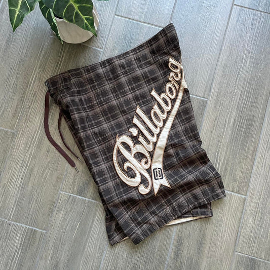 Billabong y2k nylon surf shorts