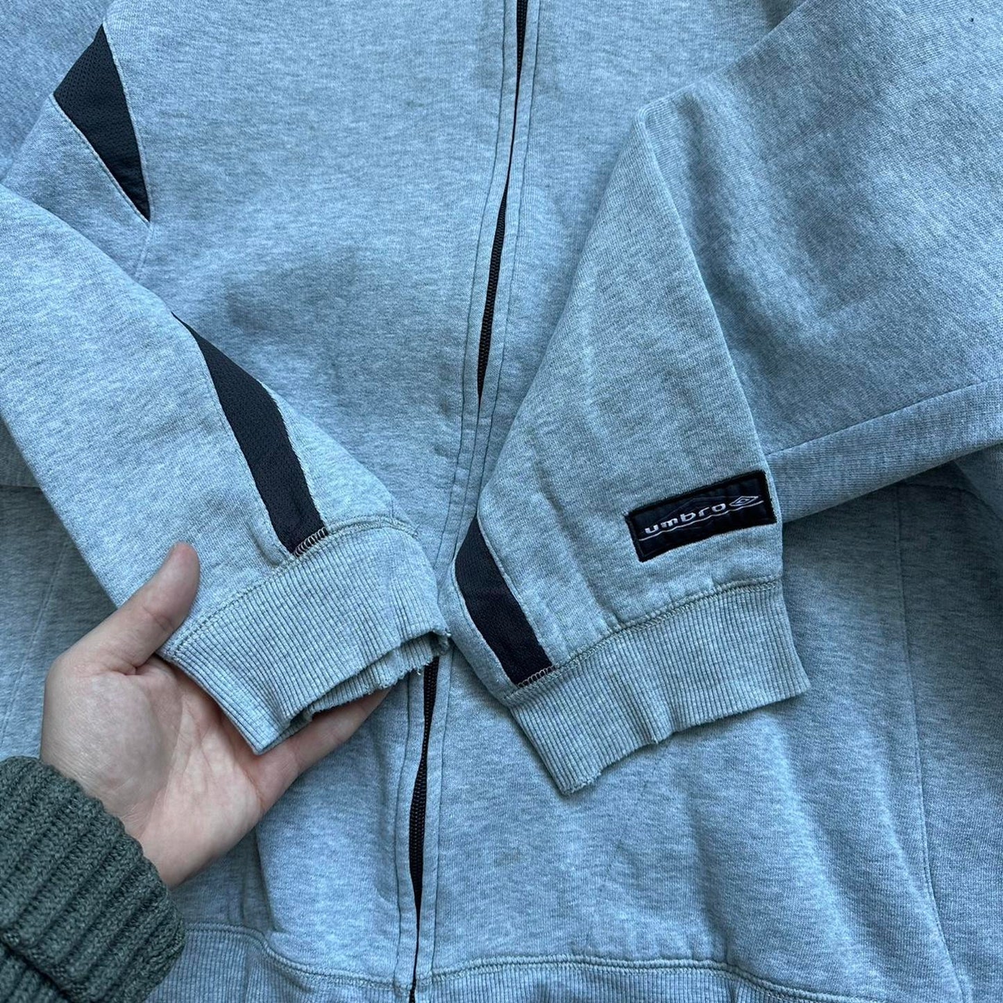 Umbro zip up baggy y2k