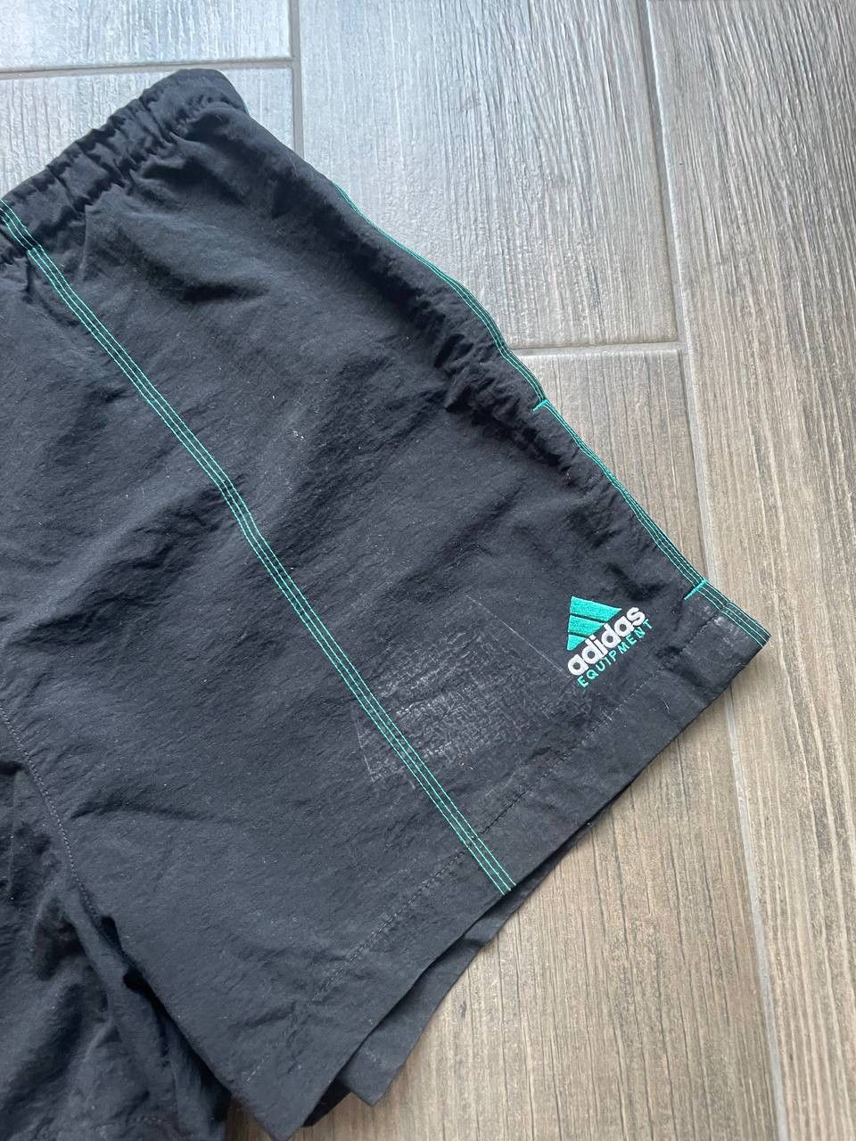 Adidas equipment black nylon summer shorts