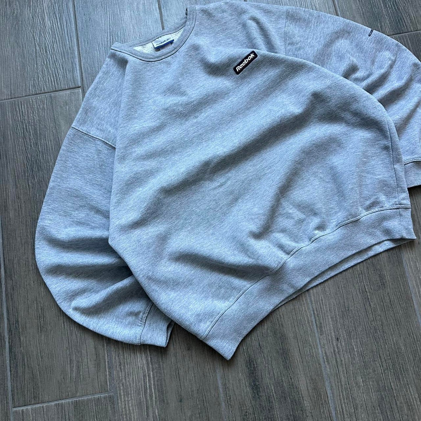 Reebok grey baggy vintage sweatshirt