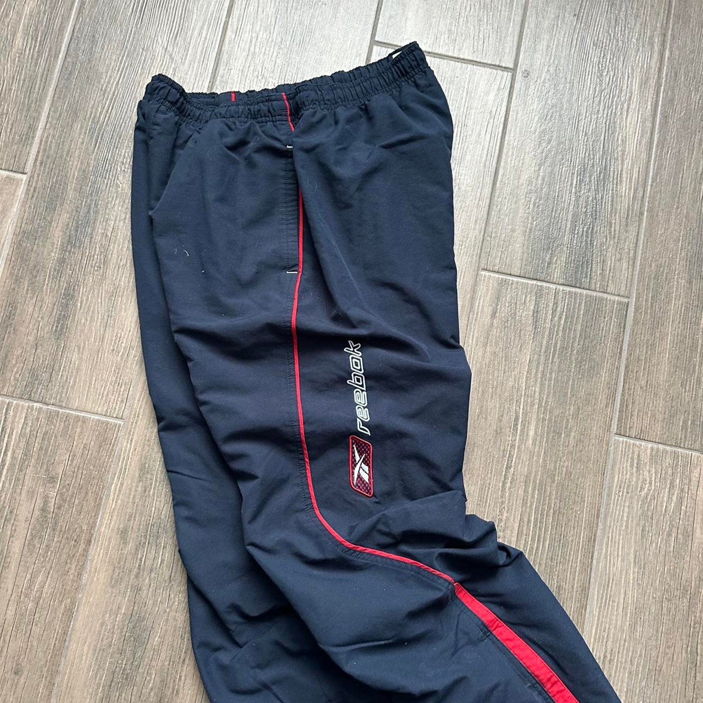 Reebok nylon y2k baggy streetwear sweatpants
