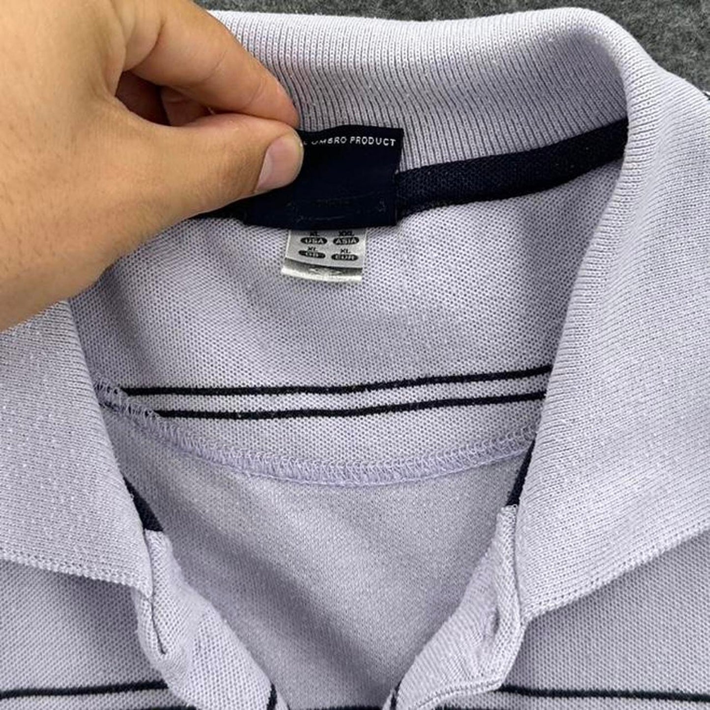 Umbro white polo shirt with