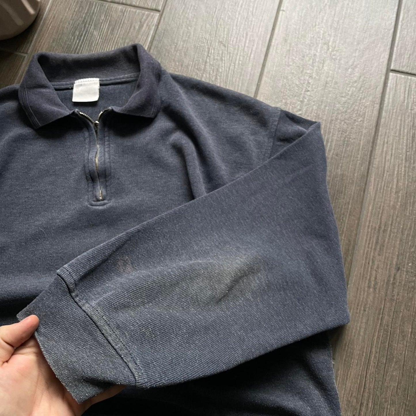 Oneill grey y2k baggy surf jumper XL