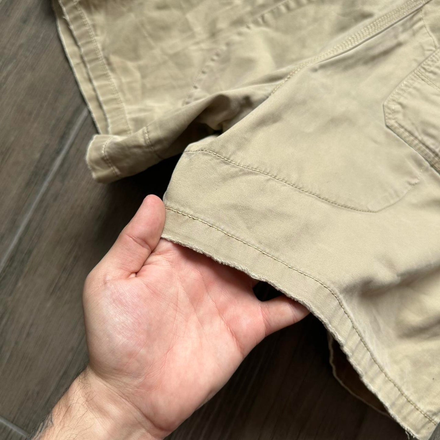Polo Ralph Lauren tan cargo vintage shorts