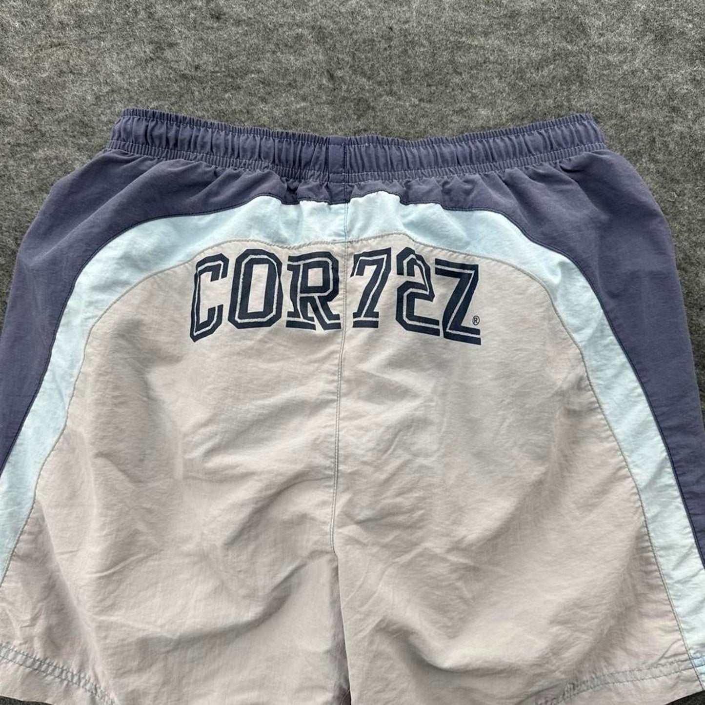 Nike blue grey shorts