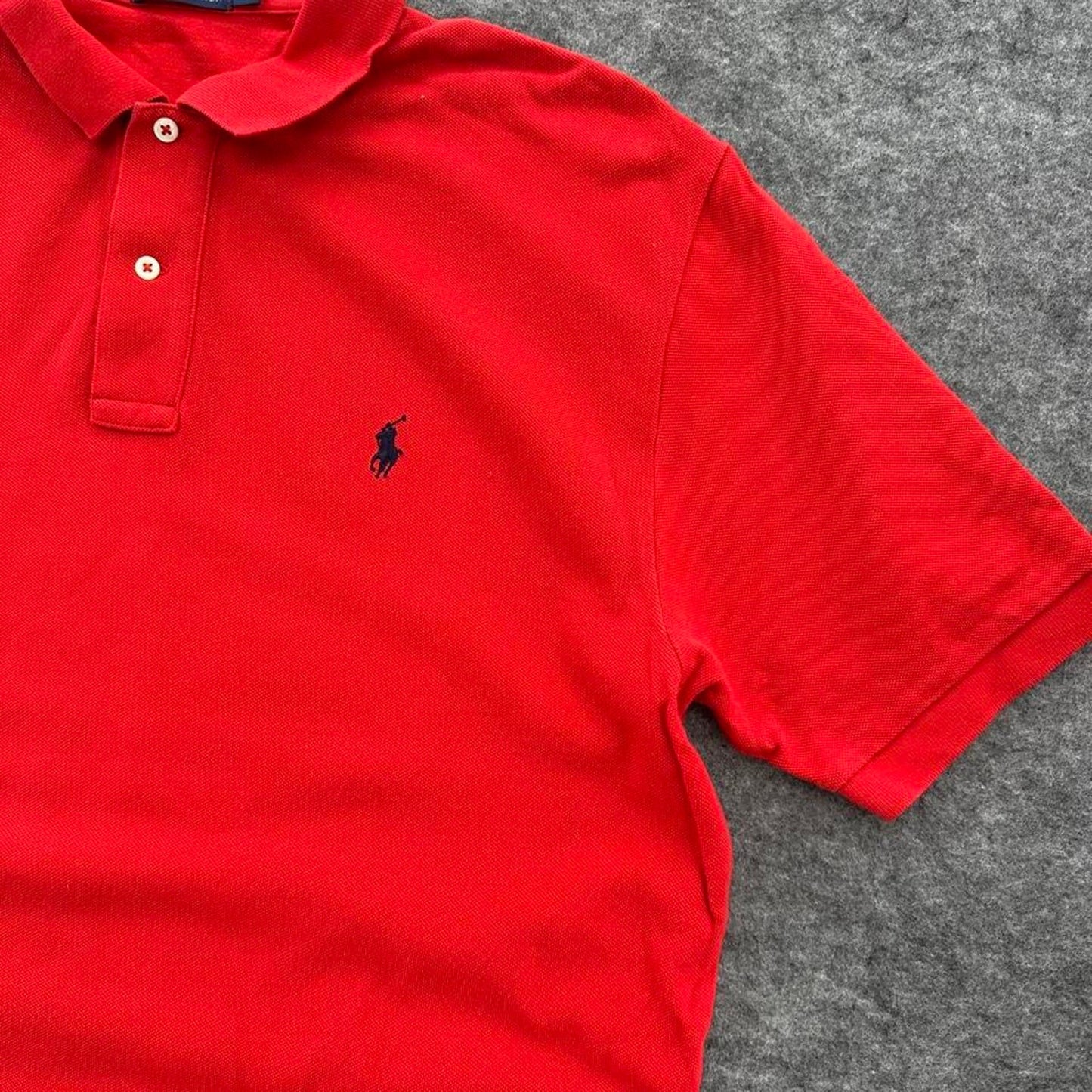 Ralph lauren red polo shirt