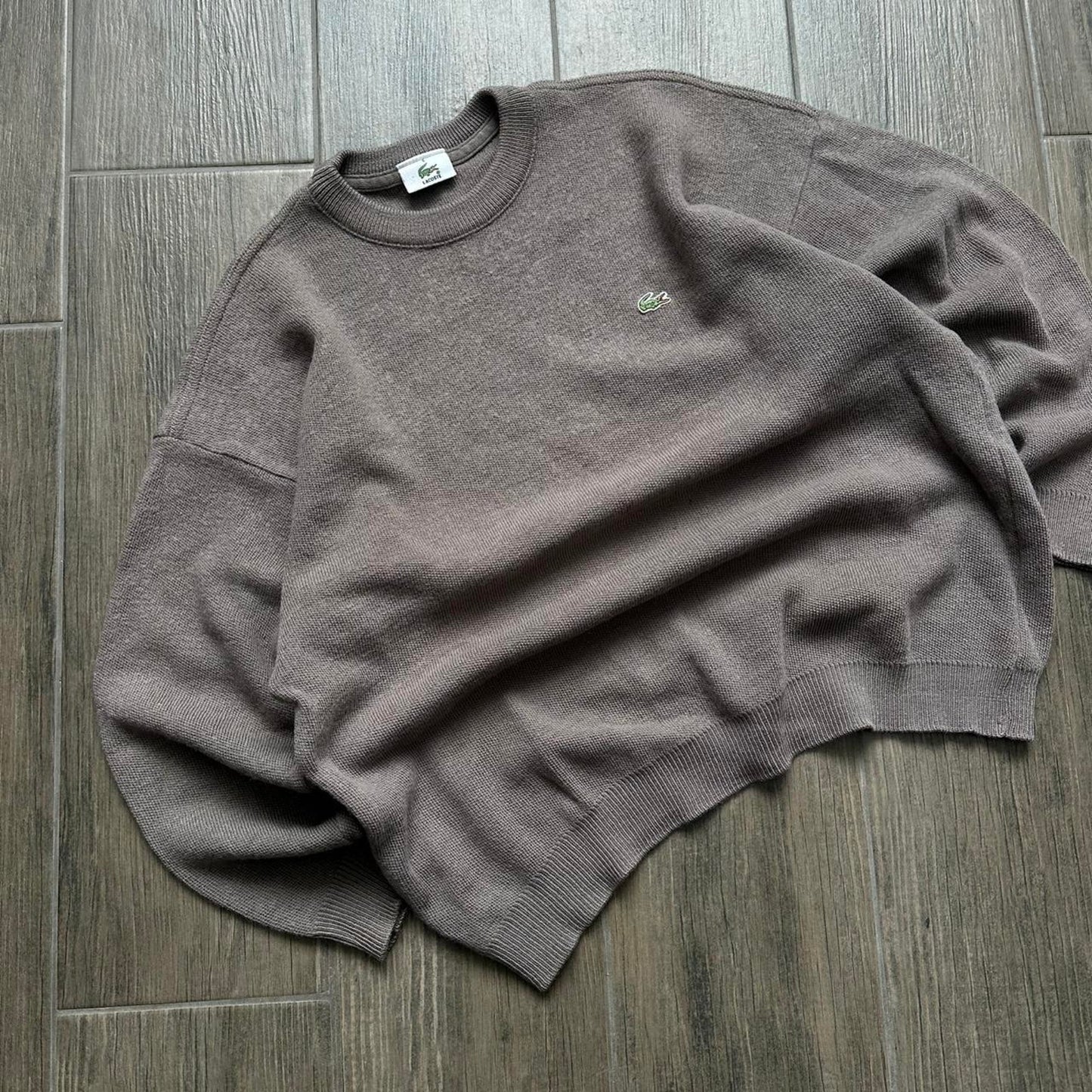 Lacoste vintage wool sweater