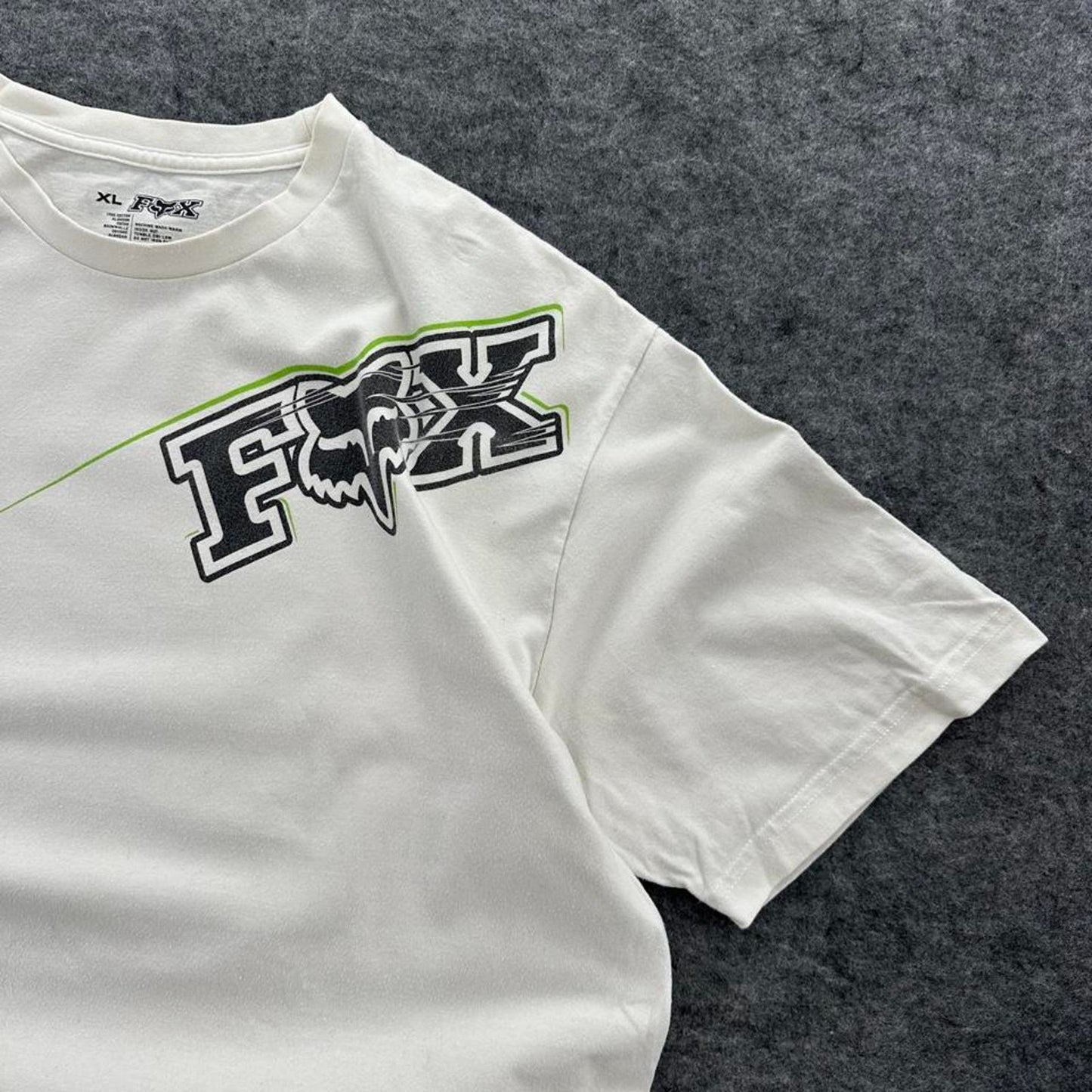 Fox racing white t shirt