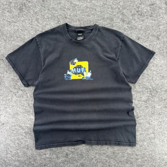 HUF Y2K Black T-Shirt
