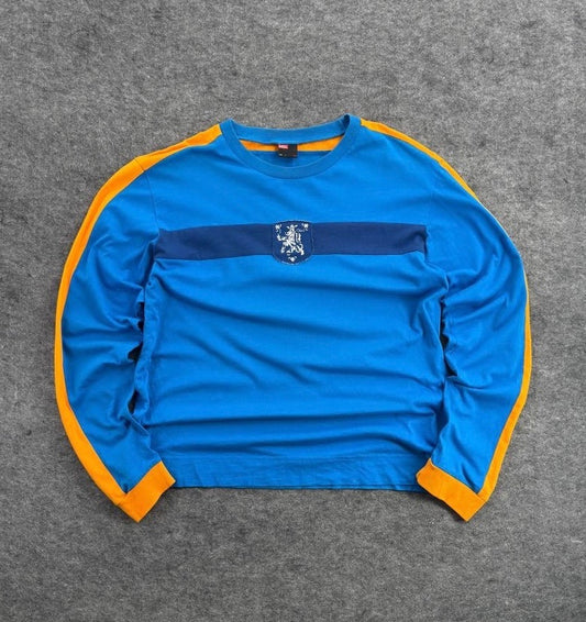 Diesel Y2K Blue Long Sleeve Shirt