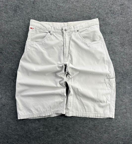 O'Neill White Plaid Y2K Shorts