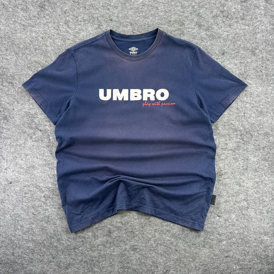 Umbro Navy Sport T-Shirt Size M