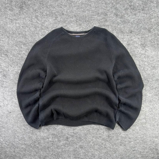 Gap Black Y2K Ribbed Jumper