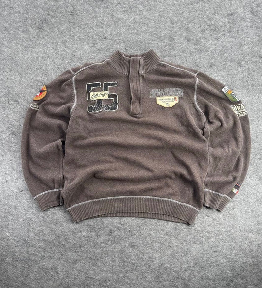 Vintage Brown Knitted Sweater