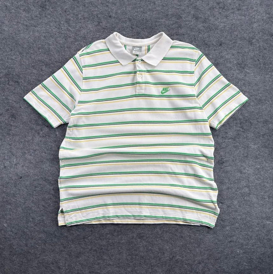 Nike Vintage Striped Polo Shirt