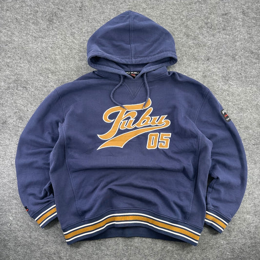 FUBU Navy Baggy Hoodie Size L