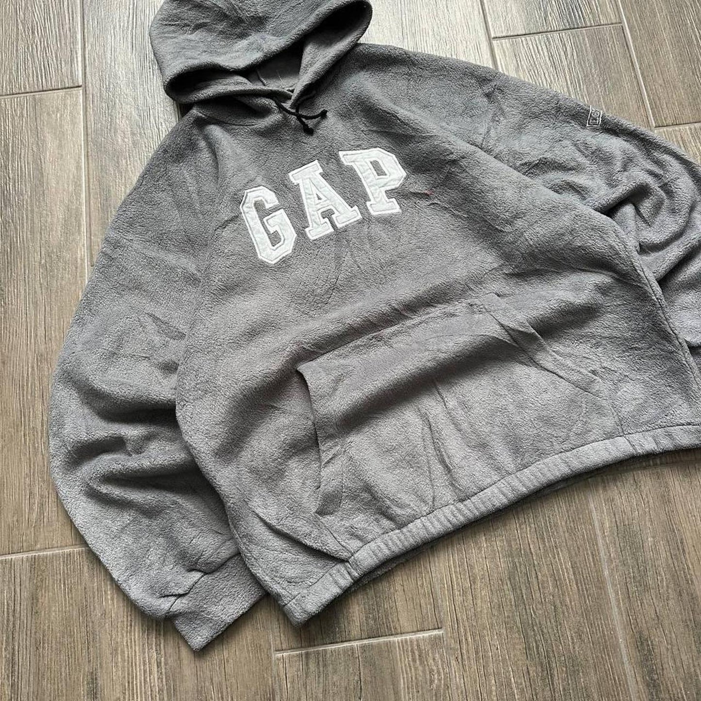 Gap fleece y2k travis style baggy hoodie