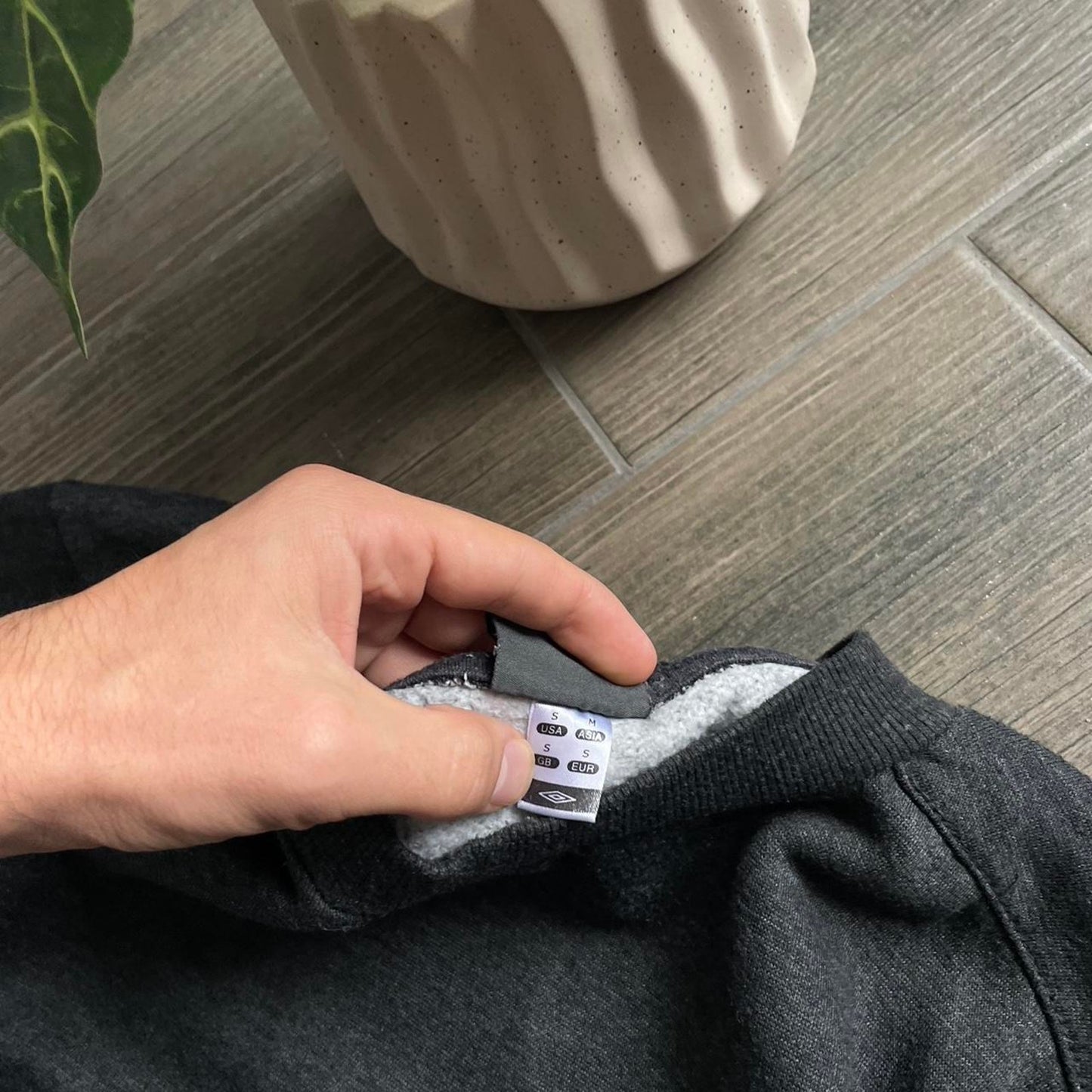 Umbro baggy grey streetwear S sweatshirt