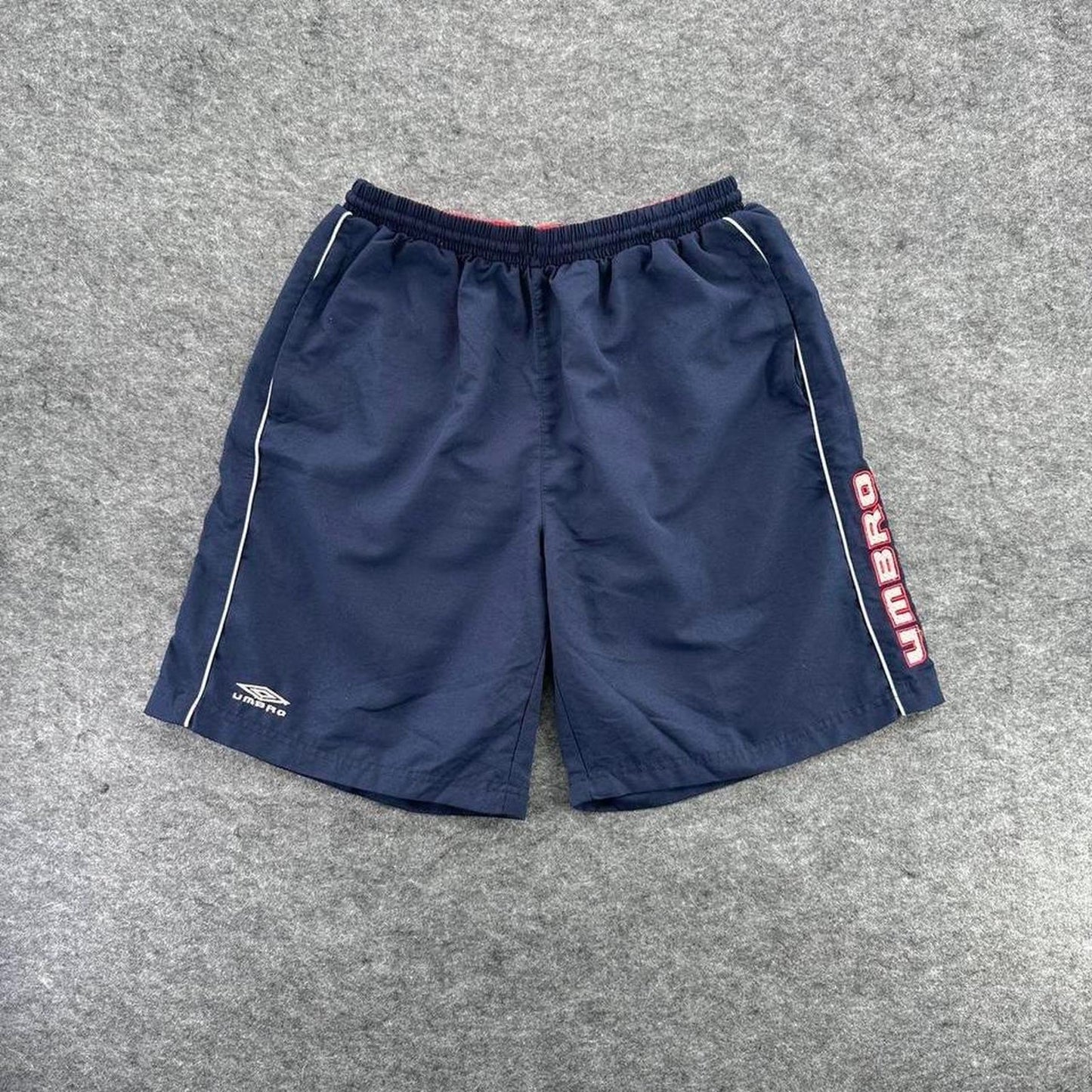 Umbro navy blue shorts with
