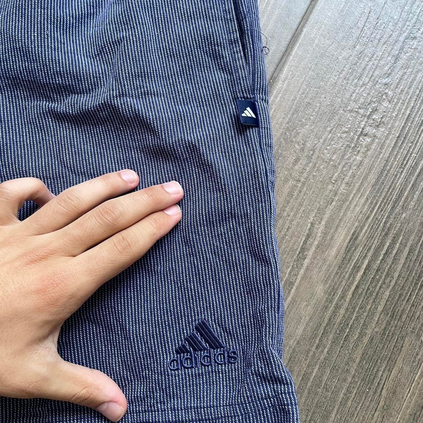Adidas corduroy y2k sport shorts