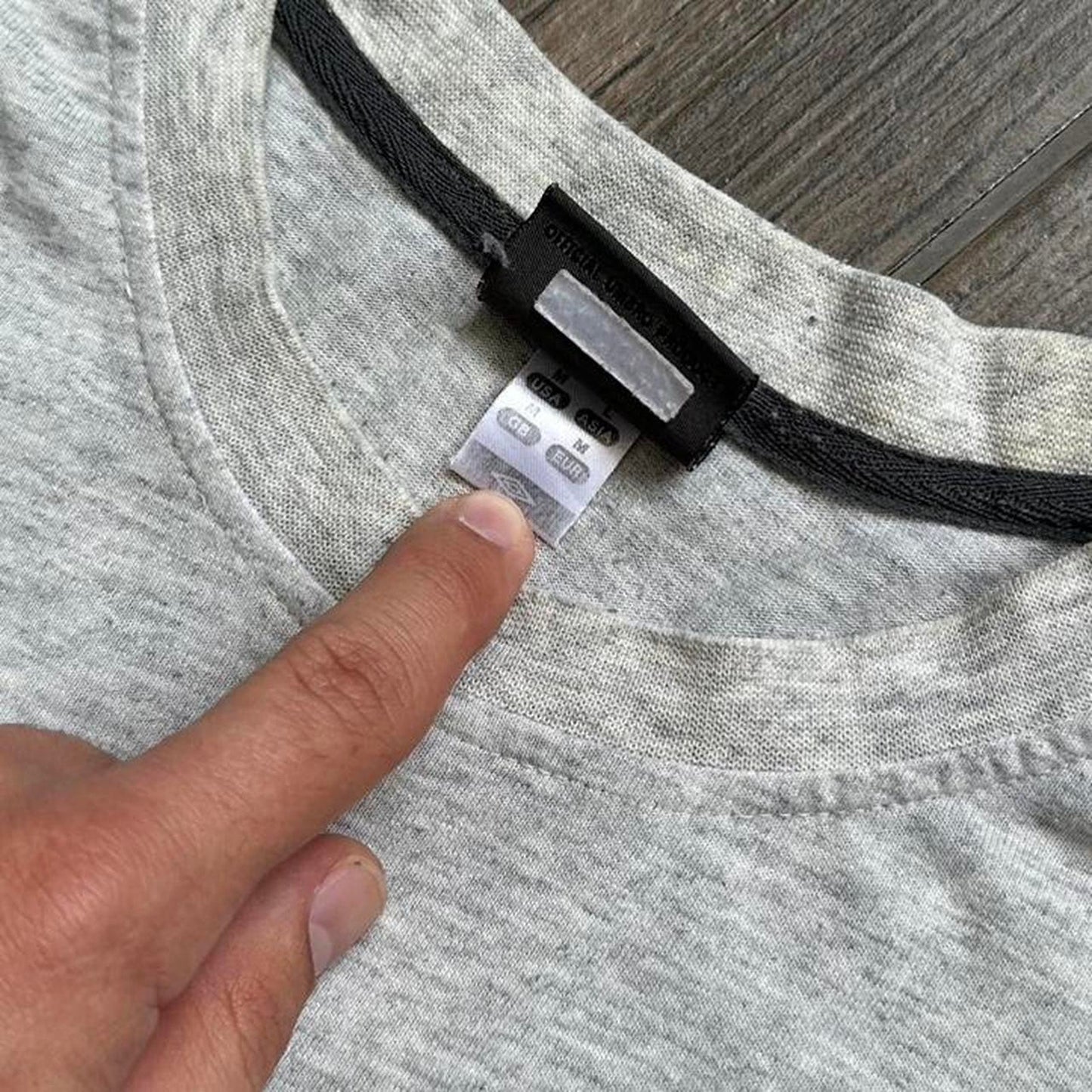 Umbro grey cotton t shirt